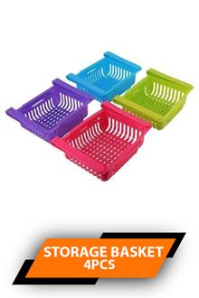 National Storage Basket Adjustable  4pcs